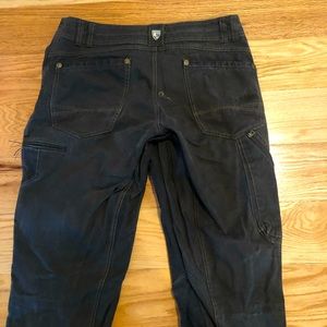 KUHL vintage patina dye men’s Knockabout Cloth heavyweight canvas pant 34x36.